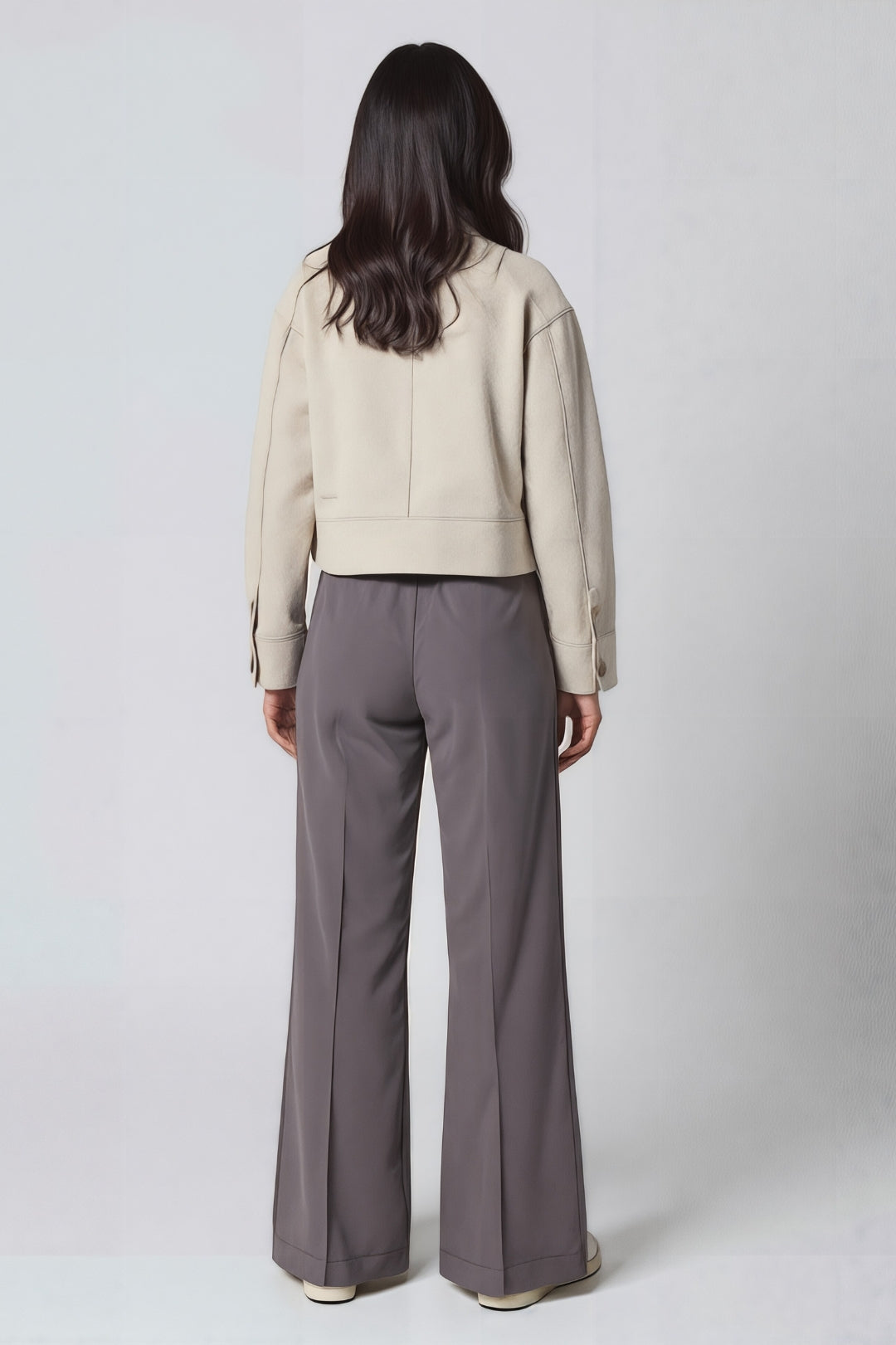Cropped Tailored Jacket