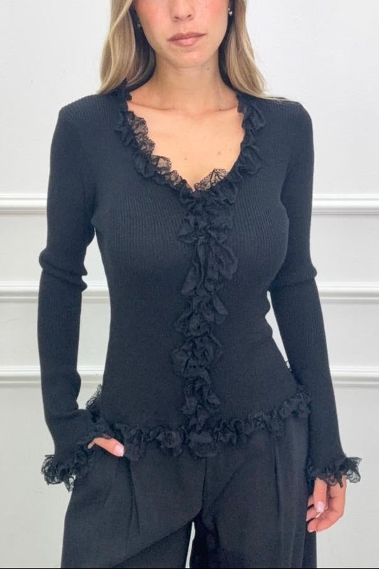 Mesh Detail Top