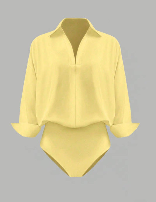 Long Sleeve Shirt Bodysuit