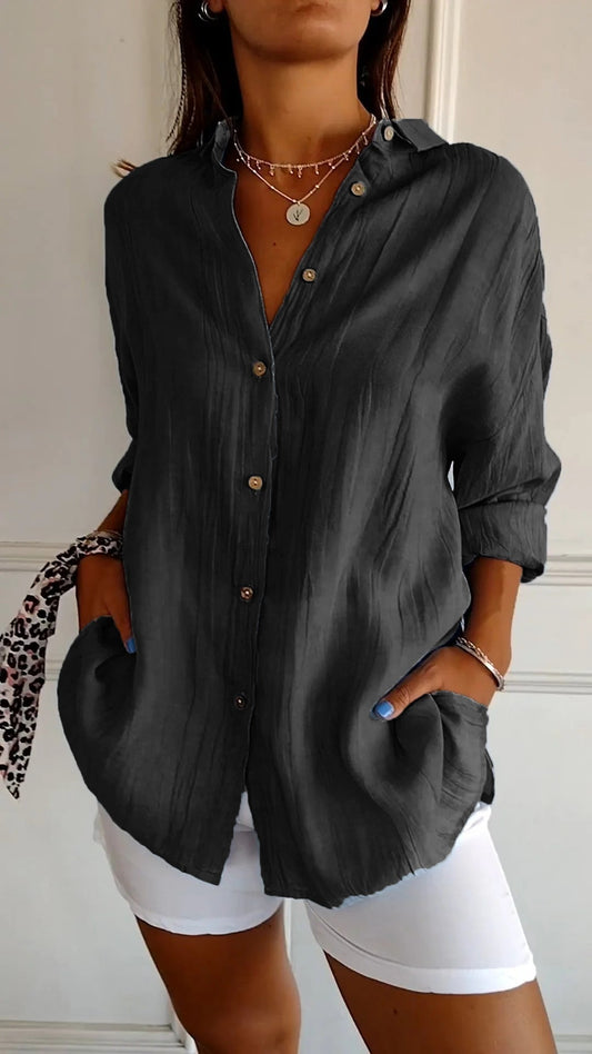 Relaxed Button Down Shirt