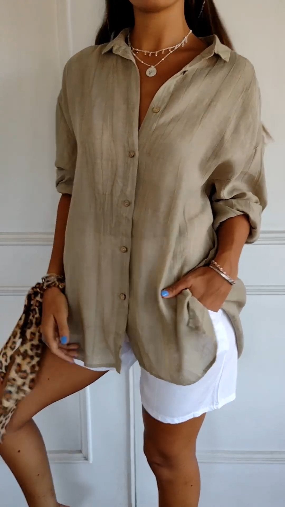 Relaxed Button Down Shirt