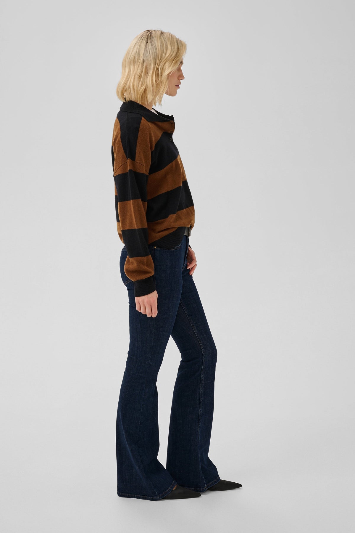 High Waisted Bootcut Jeans