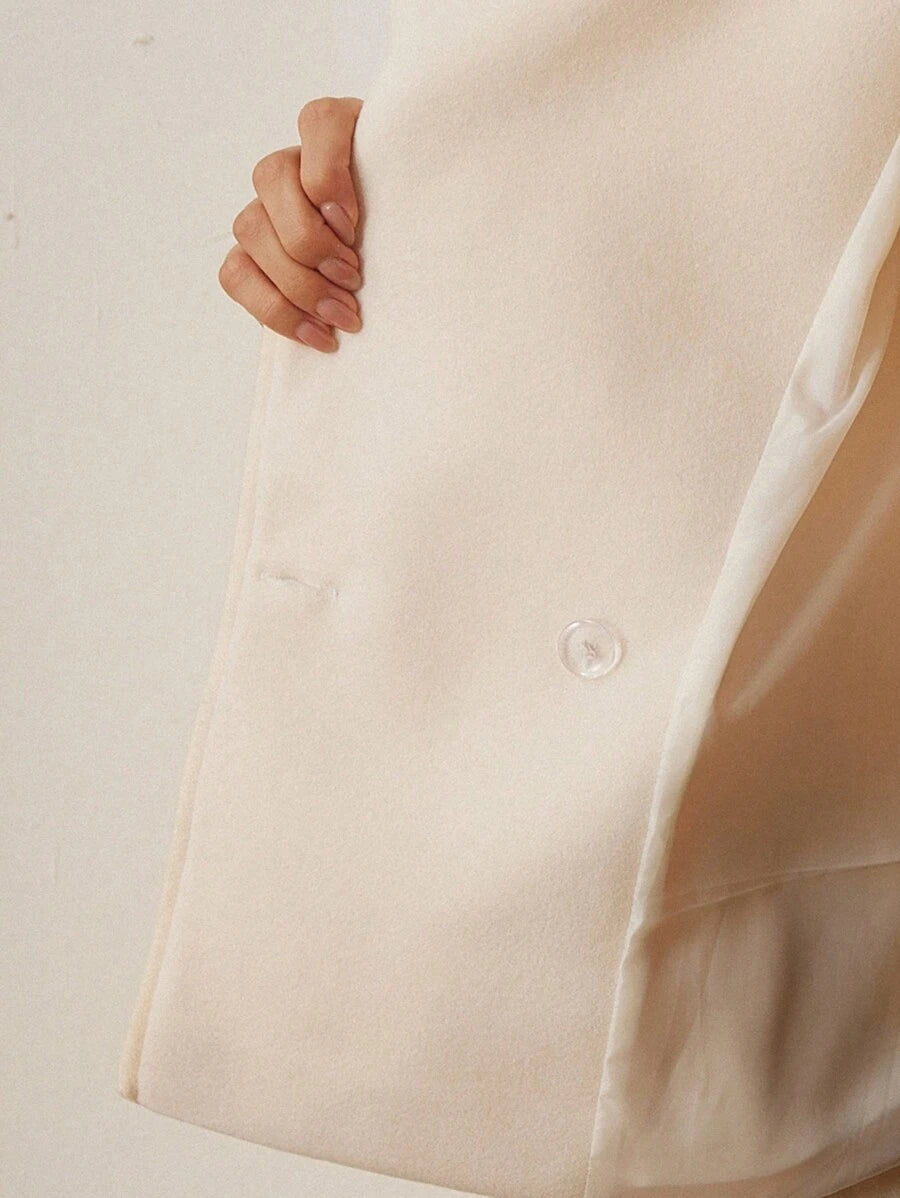Double Breasted Cropped Jacket