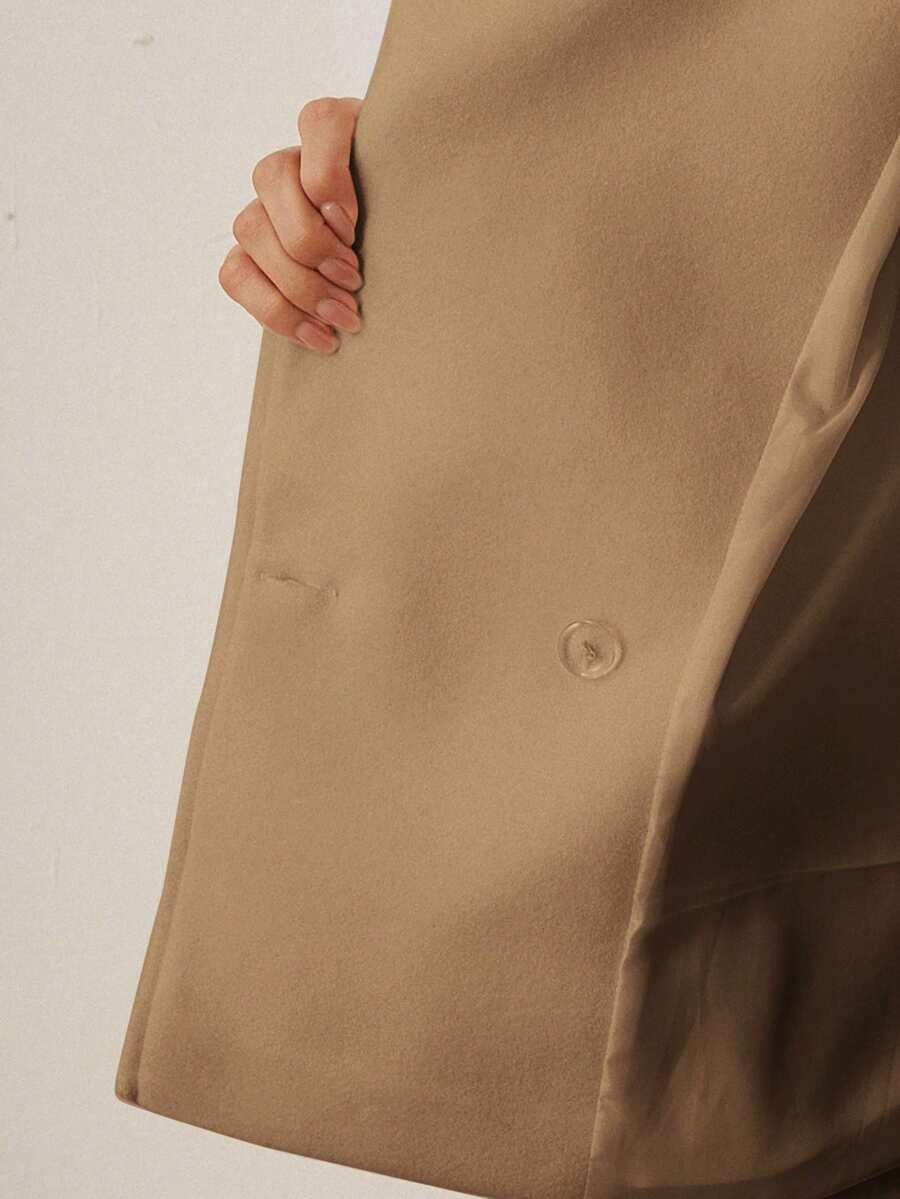 Double Breasted Cropped Jacket