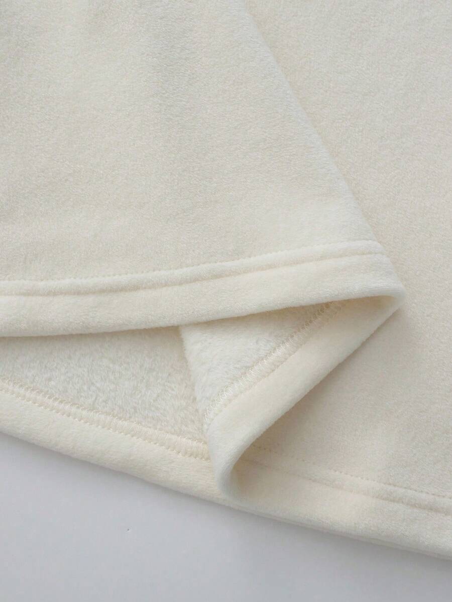 Thermal Lined High Round Neck Long Sleeve Tee