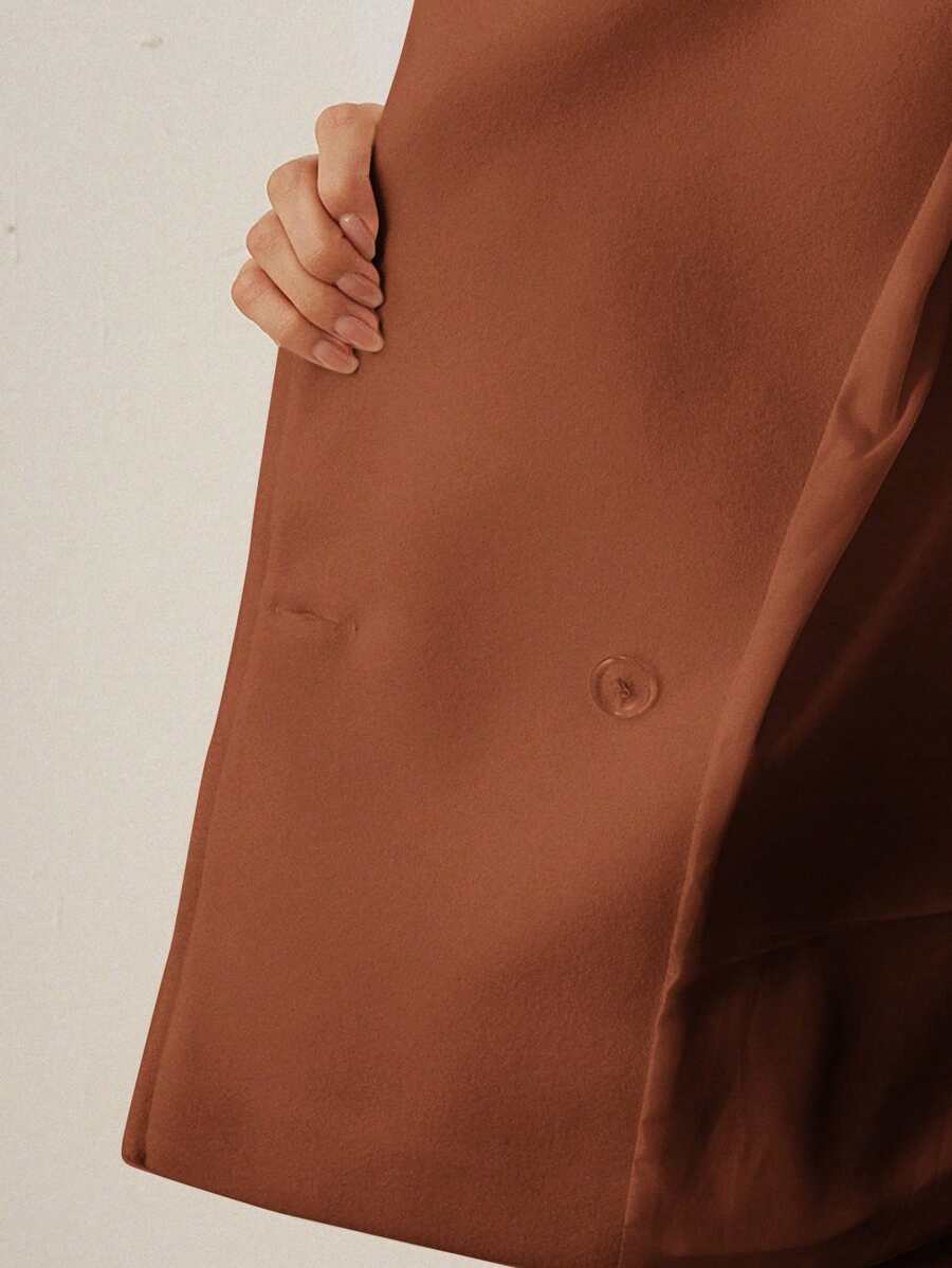 Double Breasted Cropped Jacket