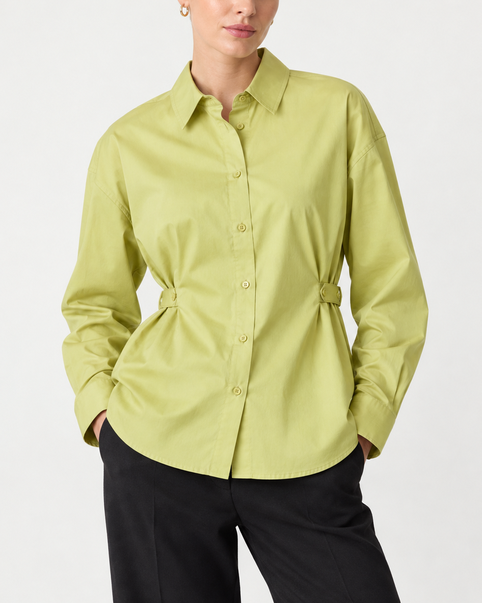 Side Tab Button Down Shirt