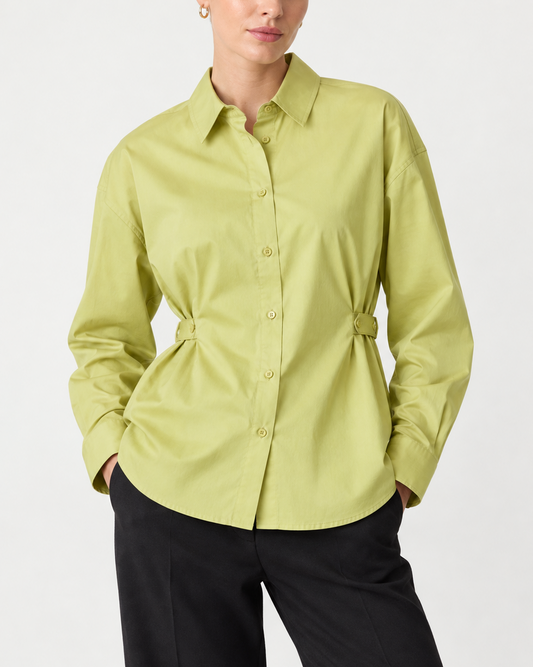 Side Tab Button Down Shirt