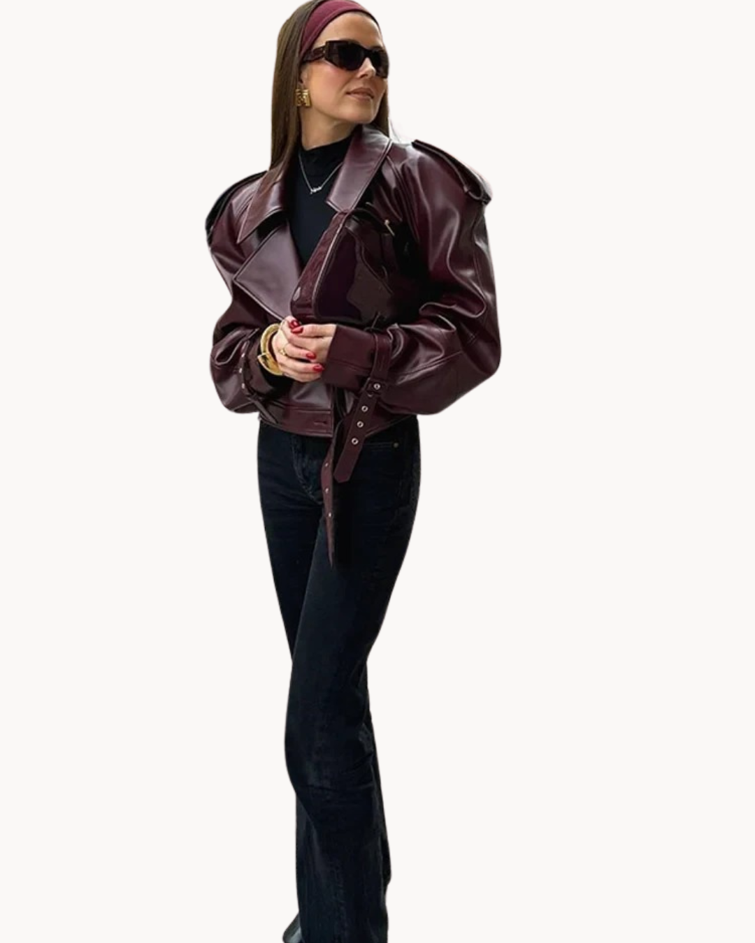 Vegan Leather Jacket