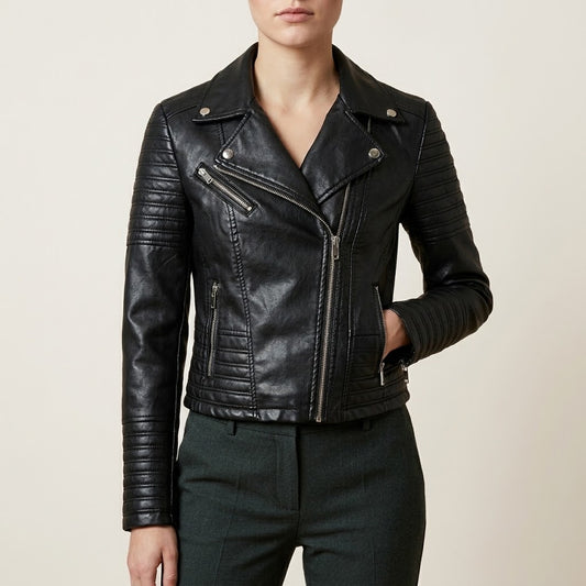 Fitted Leather Jacket