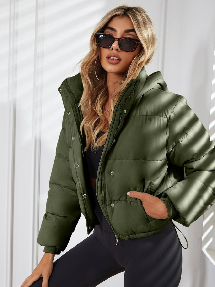 Lightweight Quilted Hooded Jacket