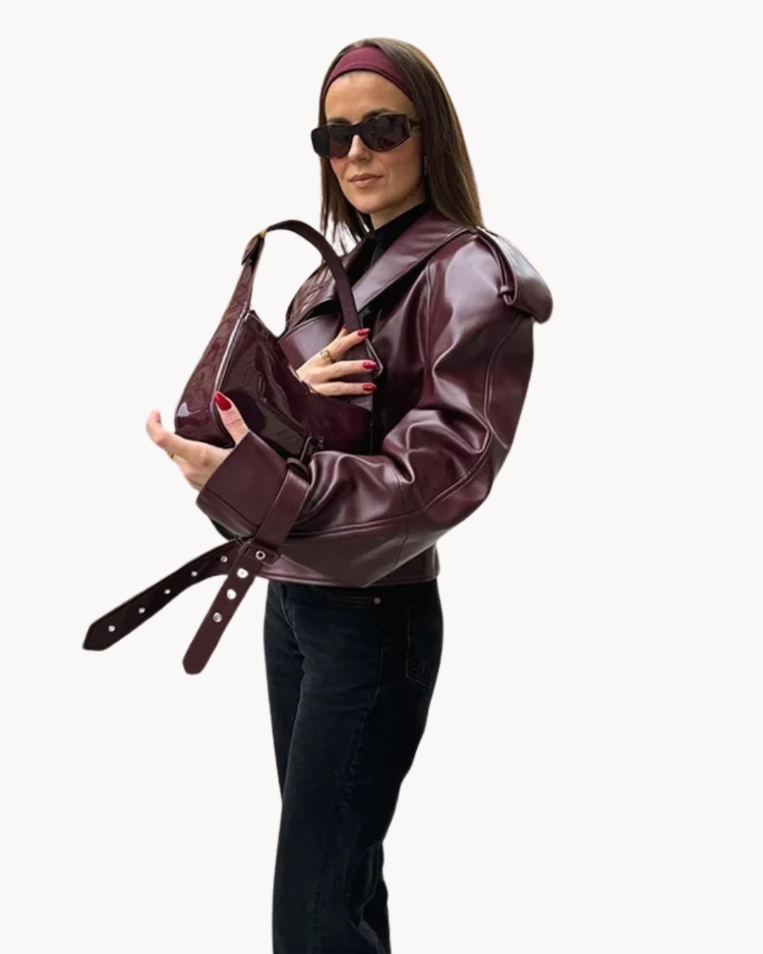 Vegan Leather Jacket