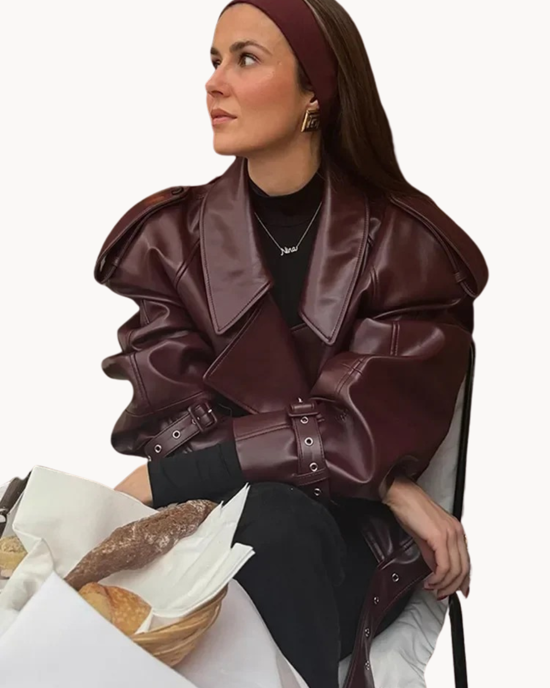 Vegan Leather Jacket
