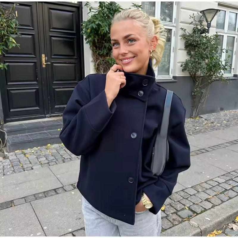 Short Asymmetric Jacket