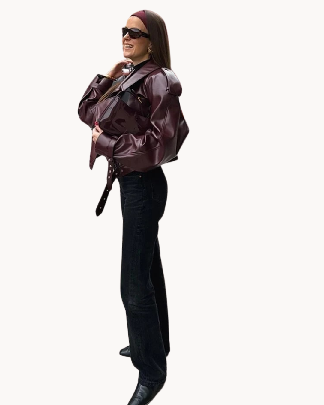 Vegan Leather Jacket