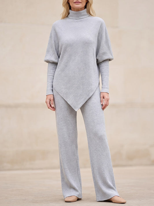 Ribbed Roll Neck Co-ord Set