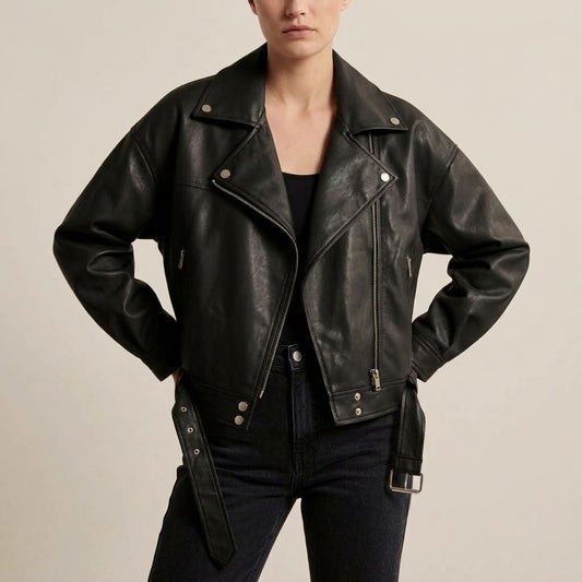 Leather Biker Jacket
