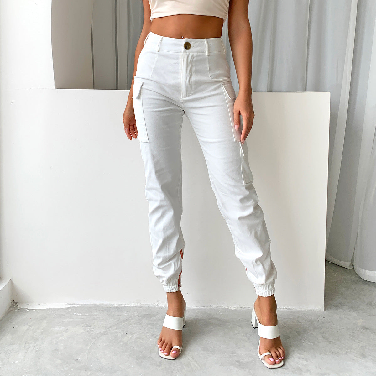 Tapered Cargo Pants