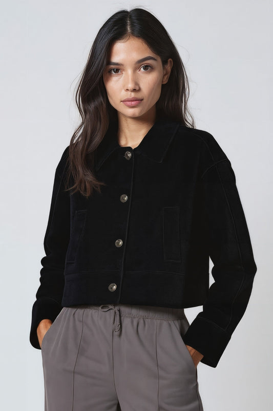 Cropped Tailored Jacket