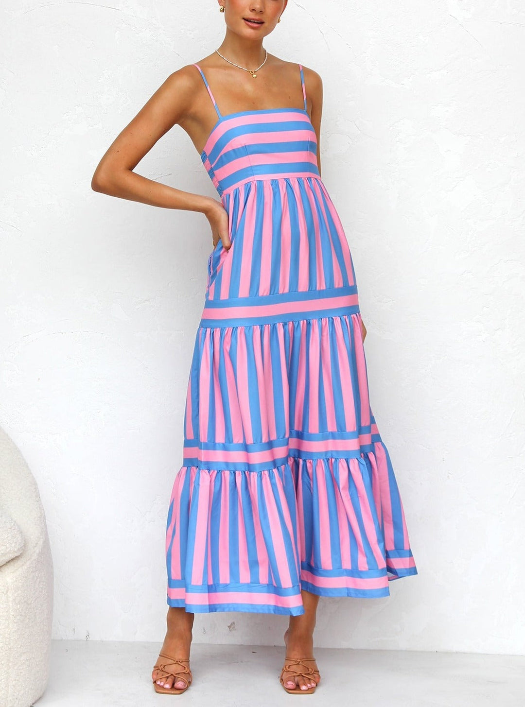 Spaghetti Strap Maxi Dress