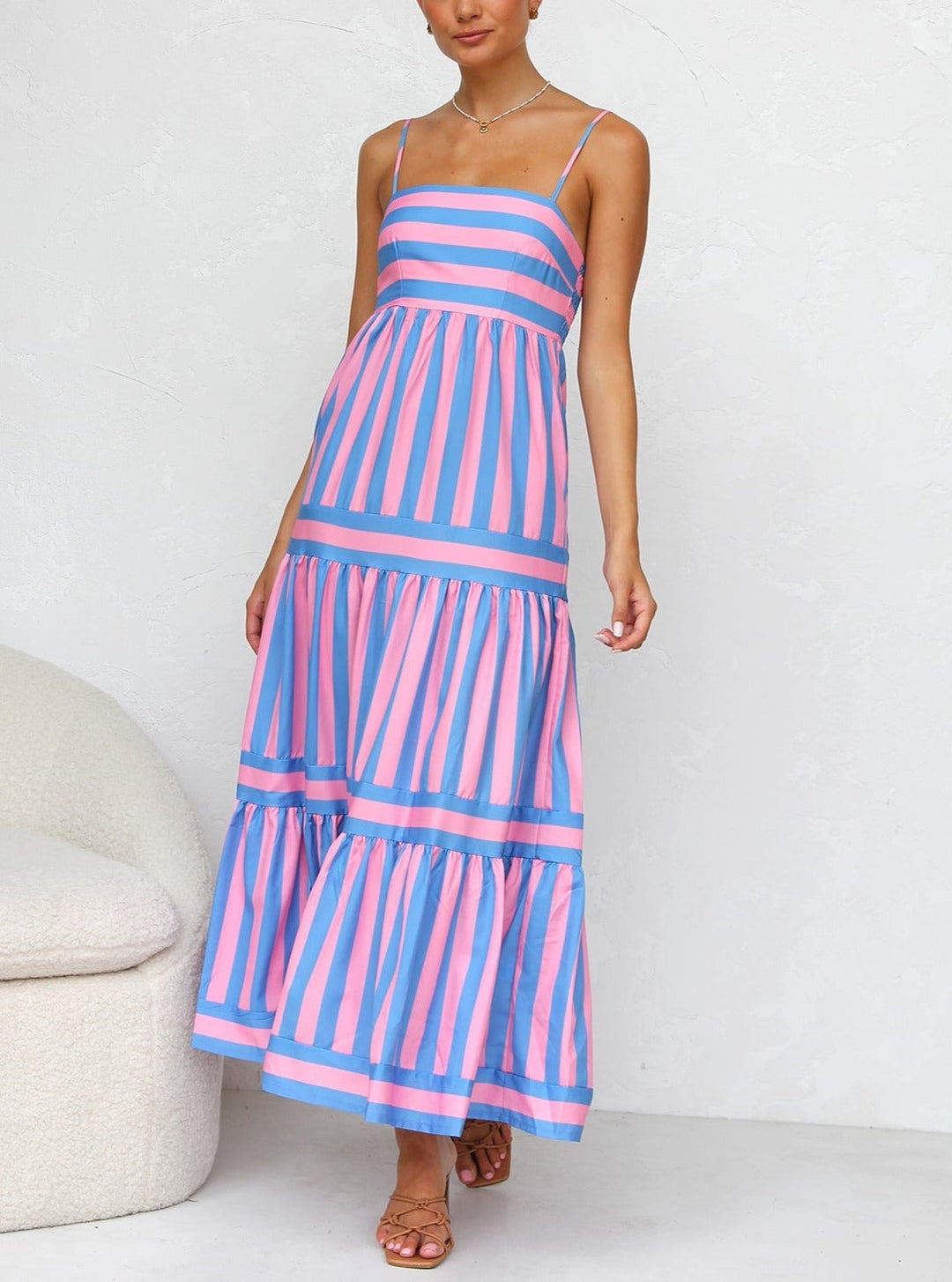 Spaghetti Strap Maxi Dress