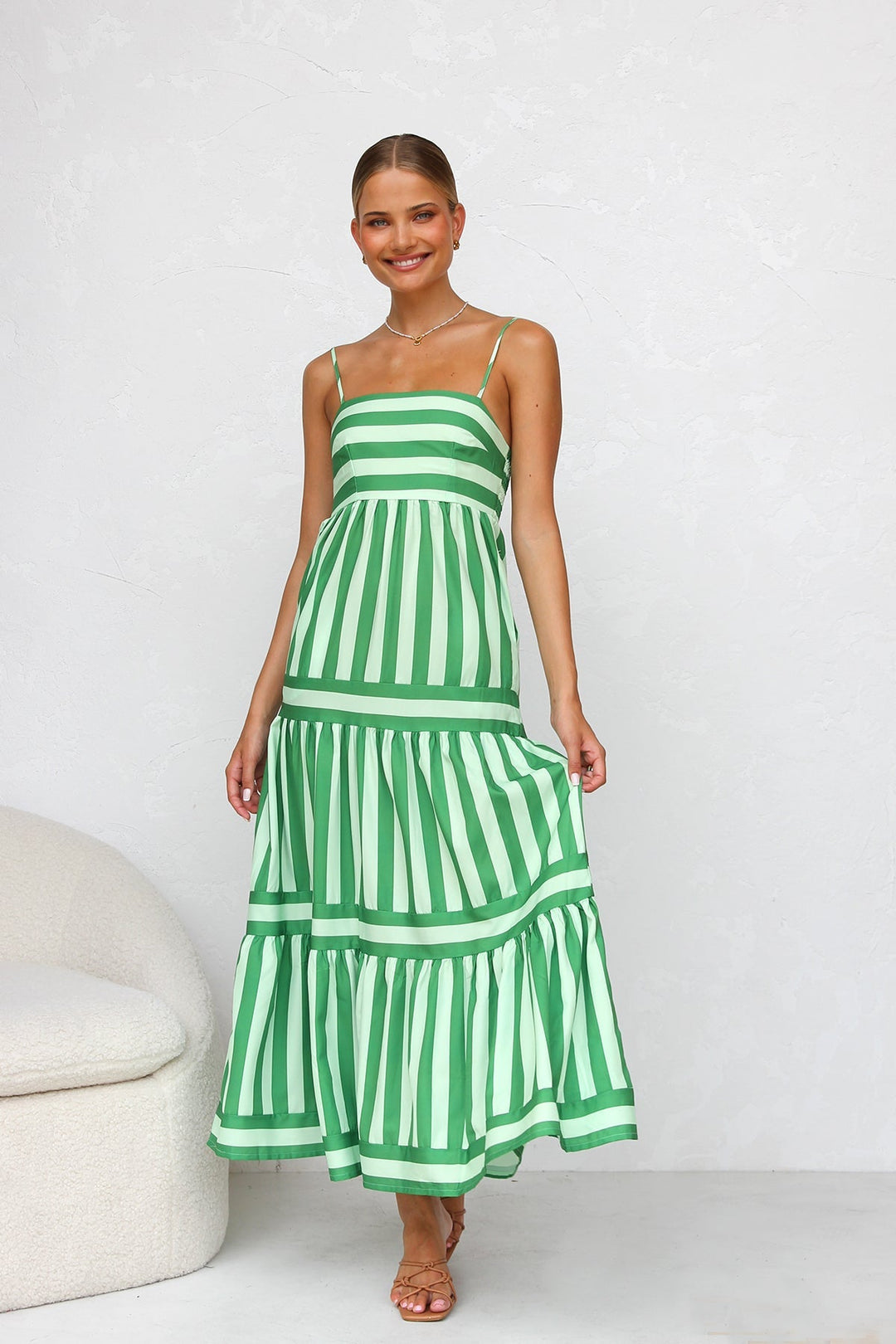 Spaghetti Strap Maxi Dress