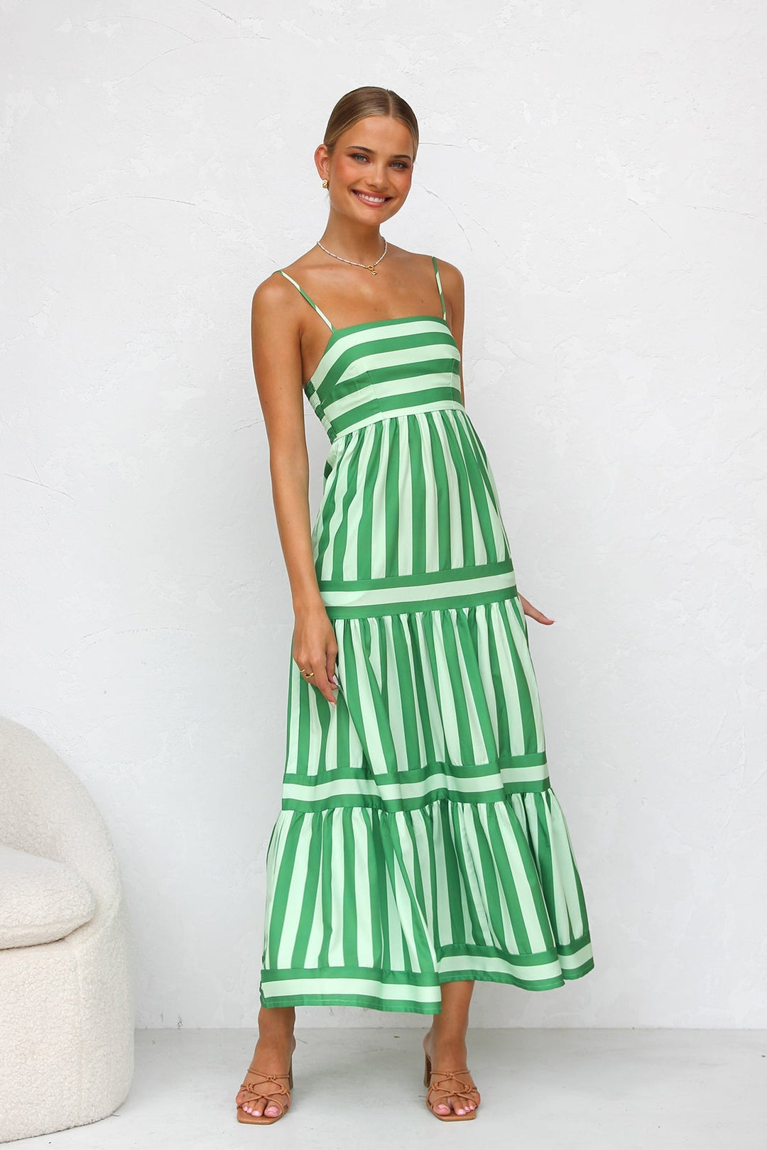 Spaghetti Strap Maxi Dress