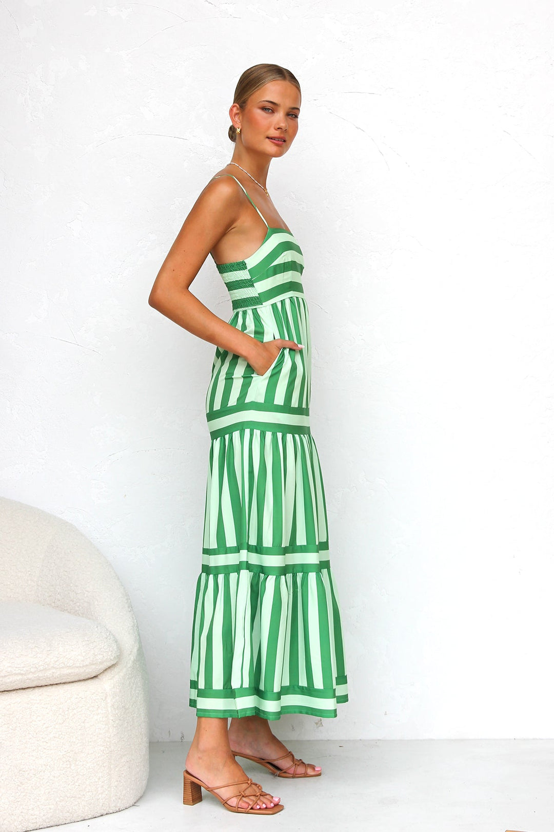 Spaghetti Strap Maxi Dress