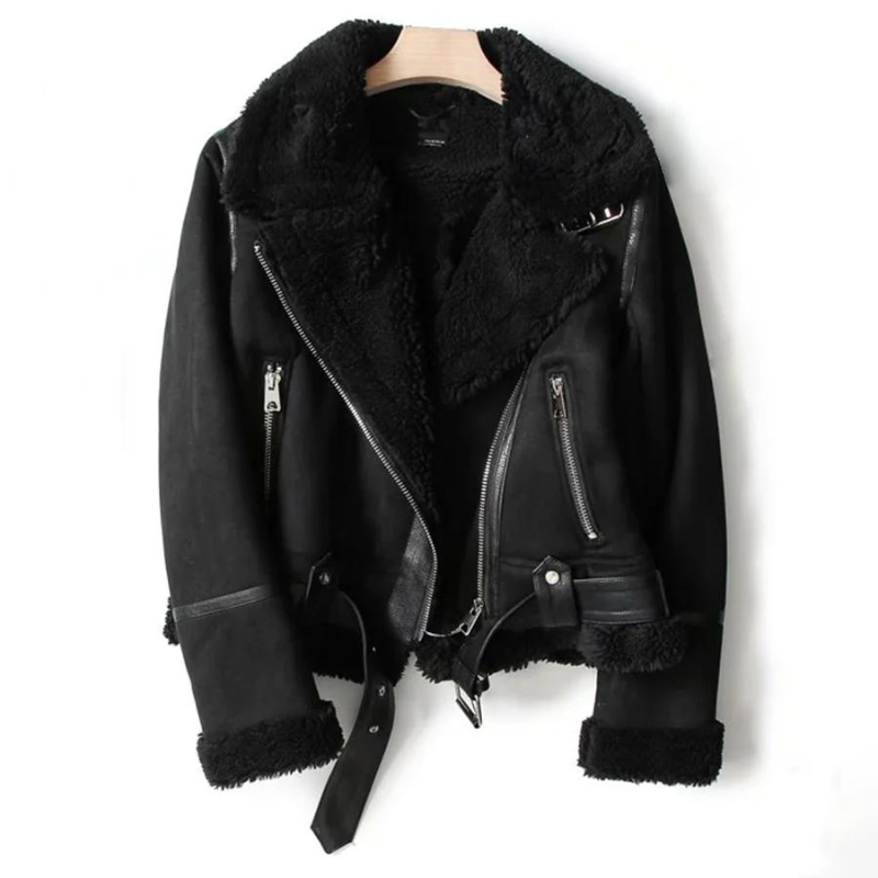 Suede Bomber Jacket