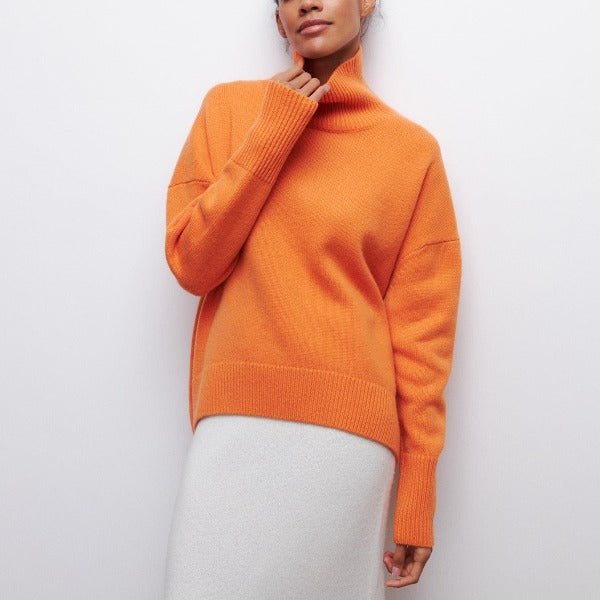 Knitted Turtleneck Sweater