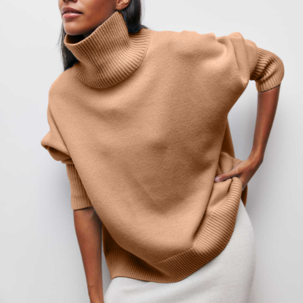 Knitted Turtleneck Sweater