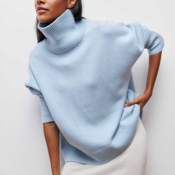 Knitted Turtleneck Sweater