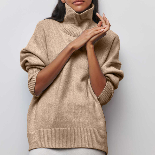 Knitted Turtleneck Sweater
