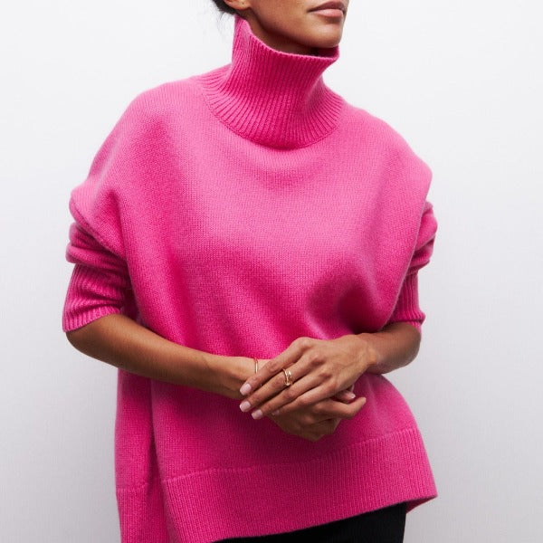 Knitted Turtleneck Sweater