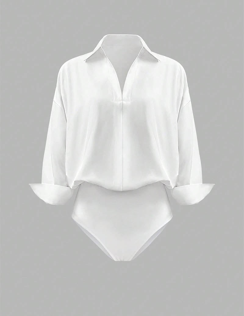 Long Sleeve Shirt Bodysuit