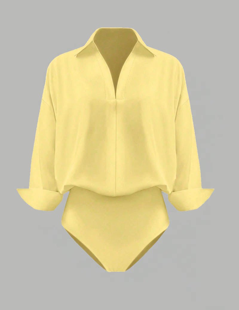 Long Sleeve Shirt Bodysuit