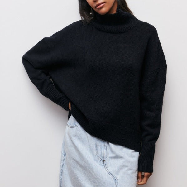 Knitted Turtleneck Sweater