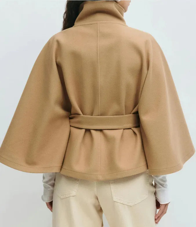 Belted Cape Coat