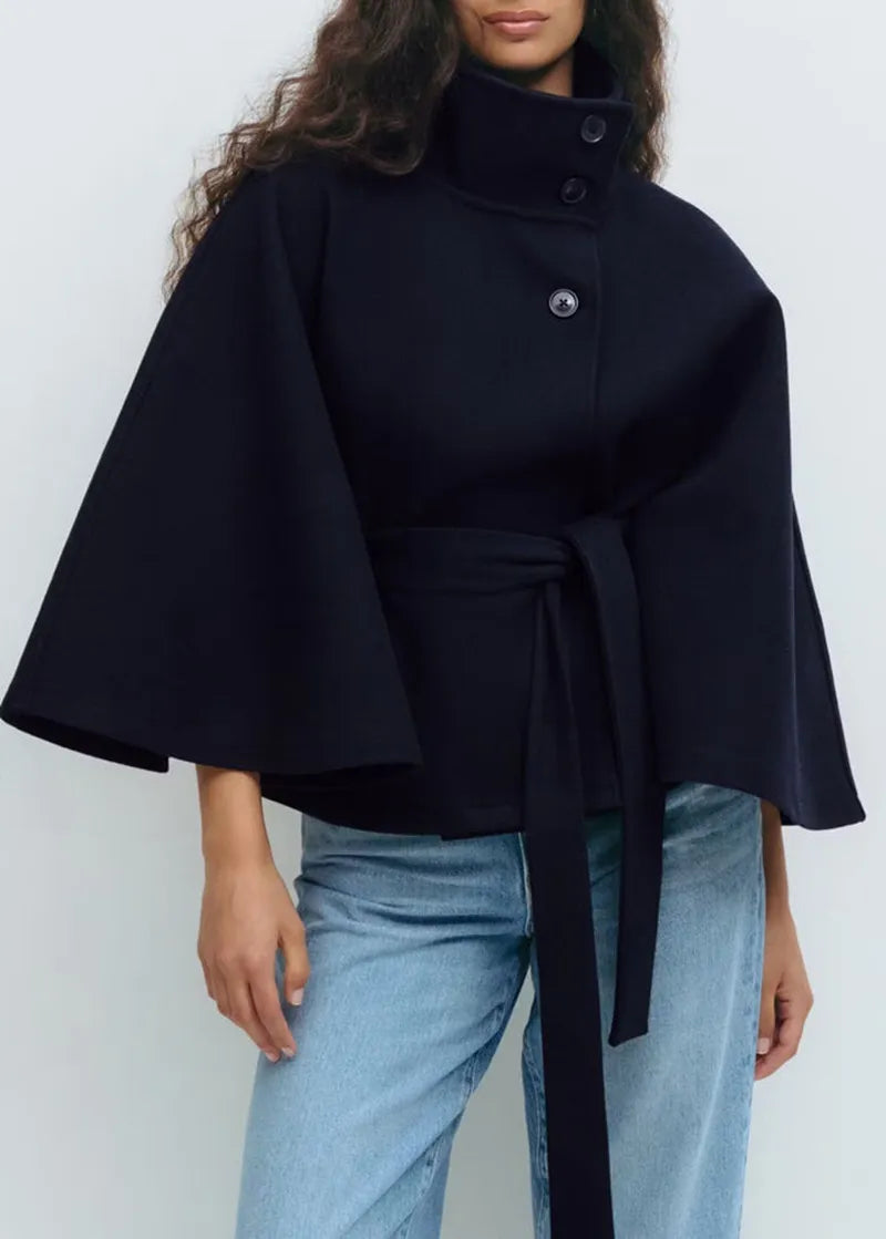 Belted Cape Coat
