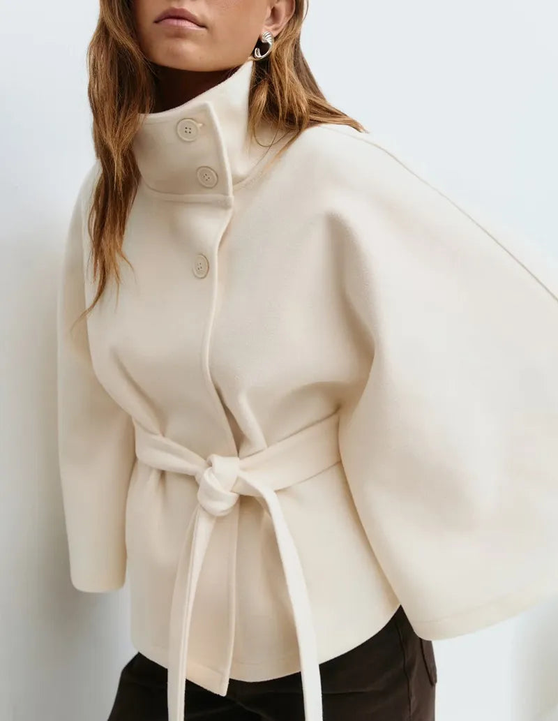 Belted Cape Coat