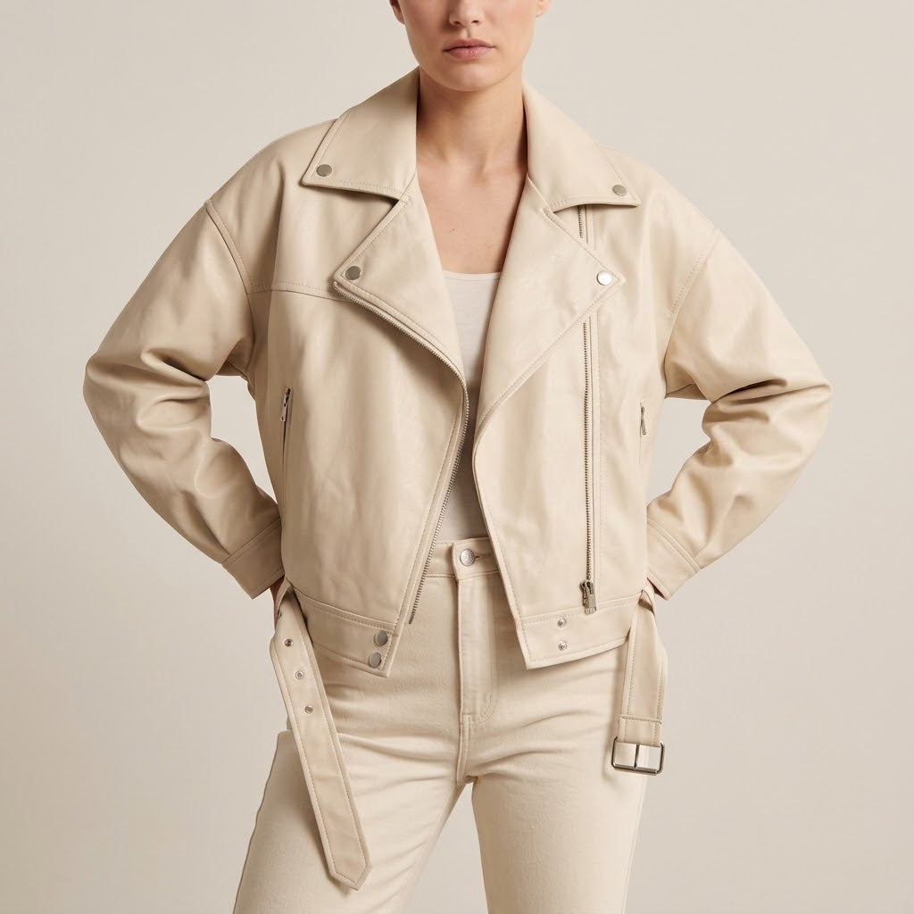 Leather Biker Jacket