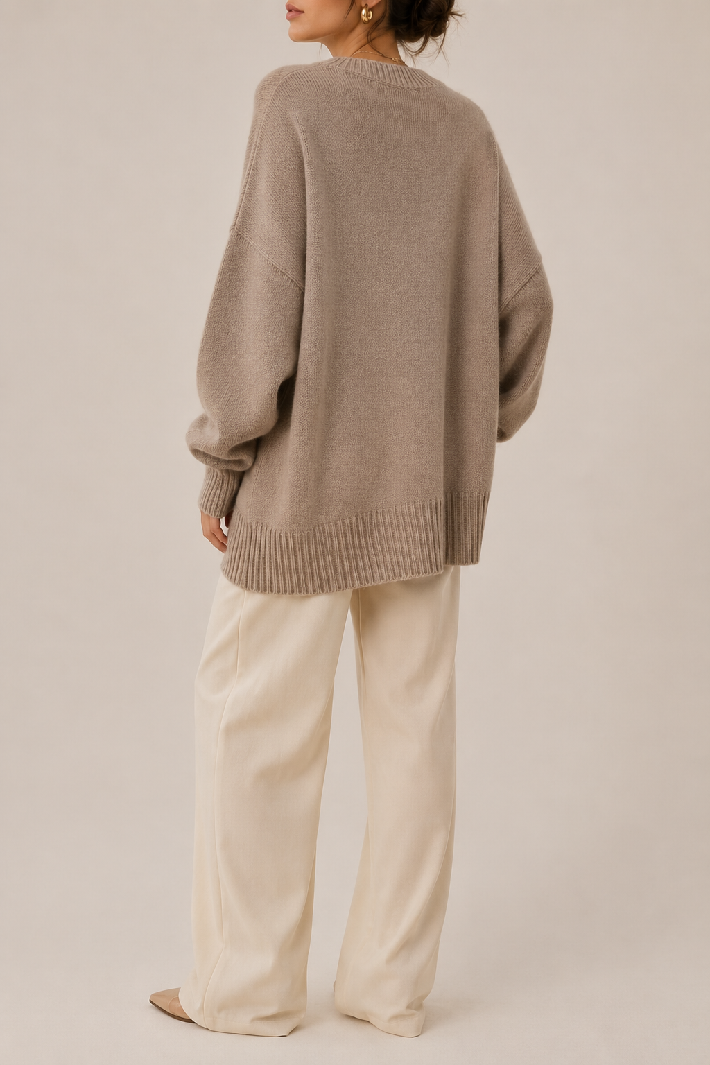 Oversized sweater - back
