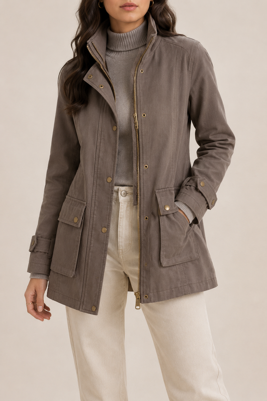 Everyday jacket grey - front