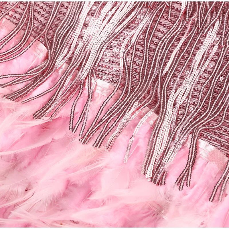 Fringe Cocktail Mini Dress