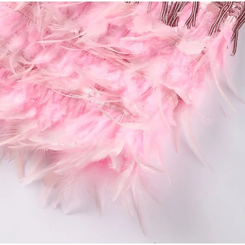 Fringe Cocktail Mini Dress