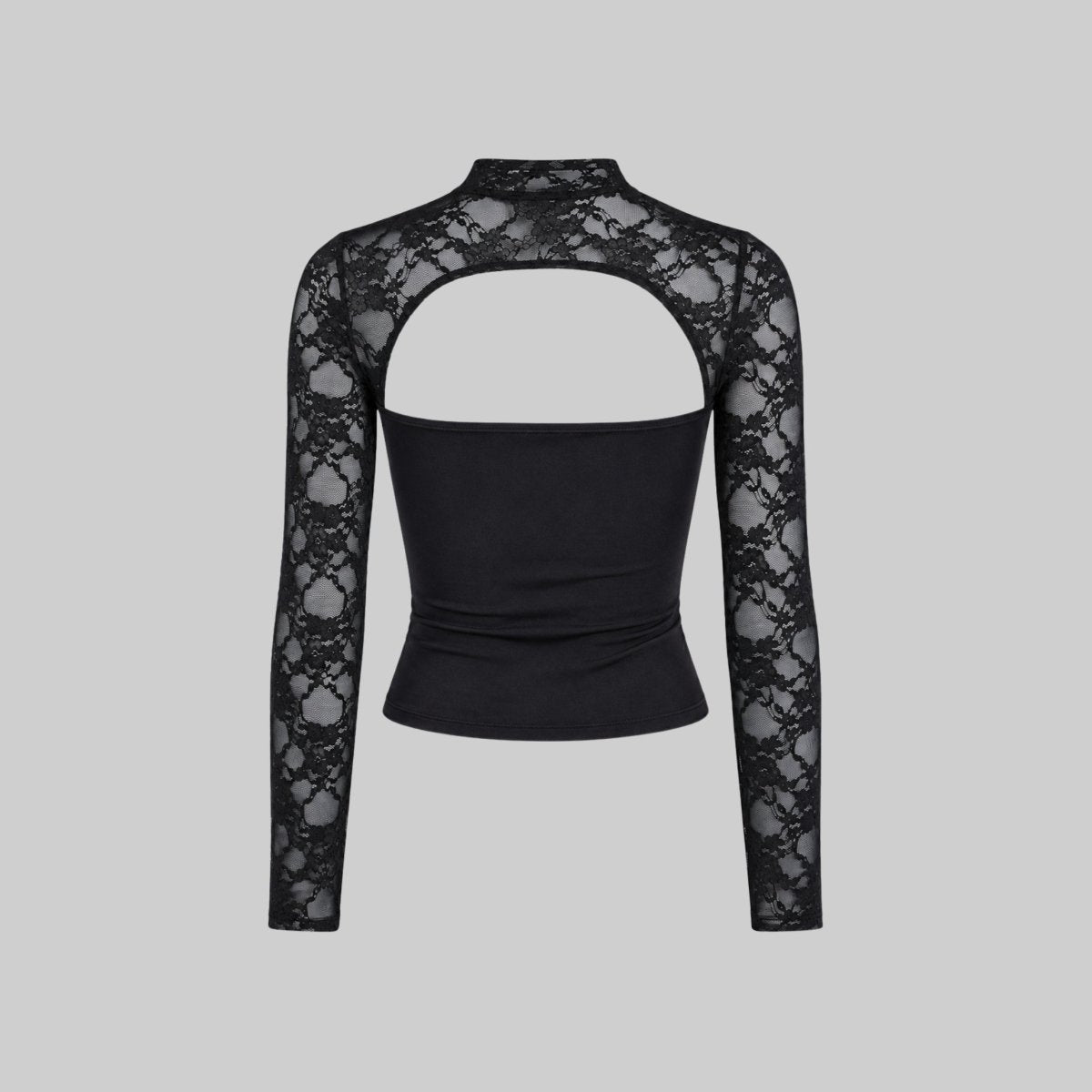 Cutout Lace Blouse